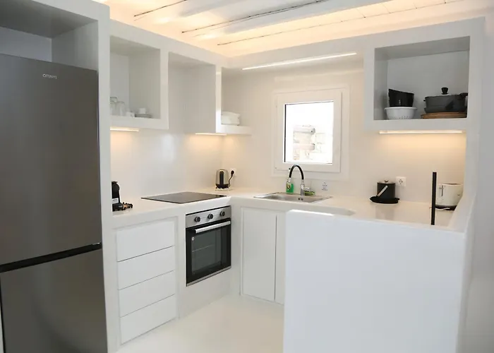 빌라 Aderfia With Private Hot Tub 오르노스